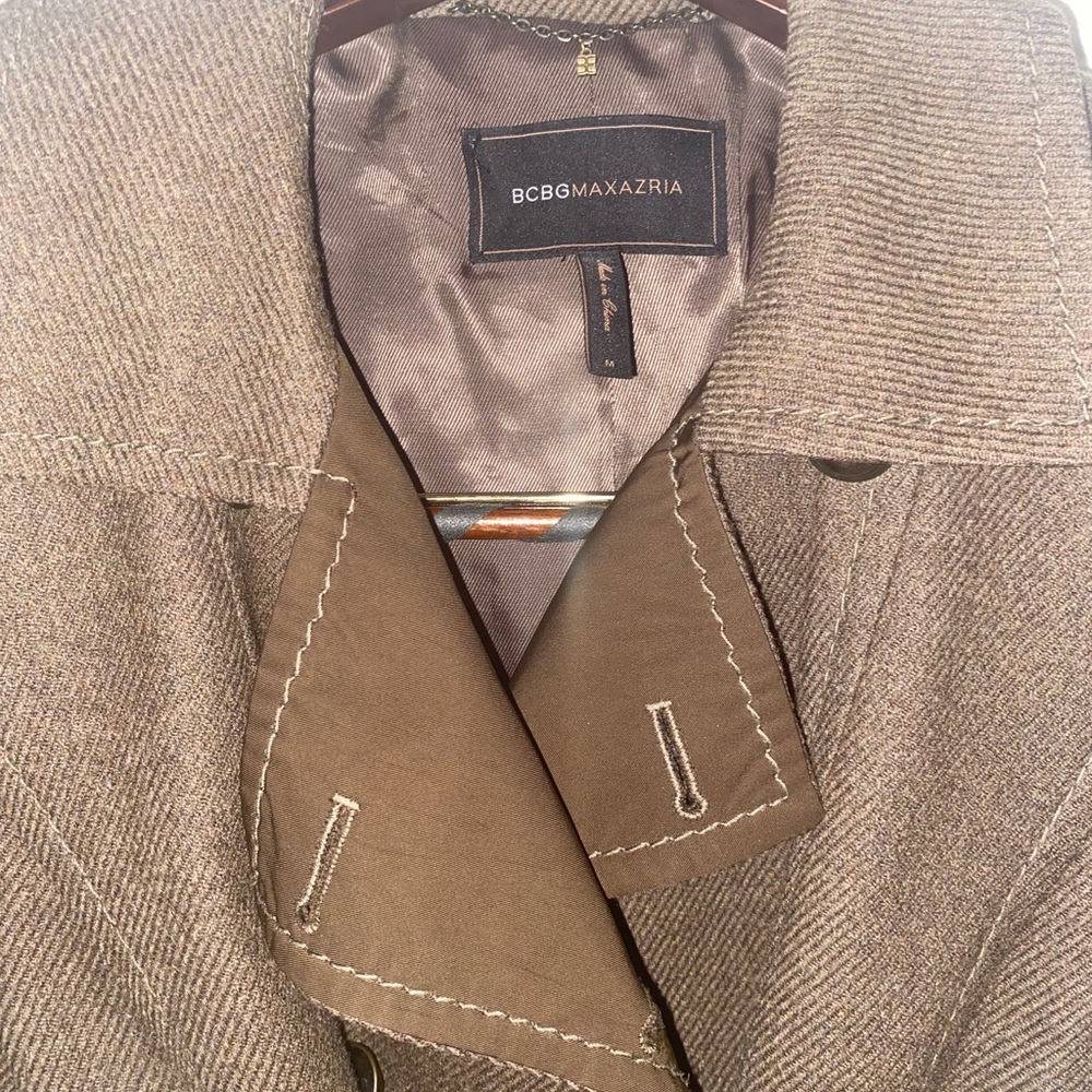 Bcbg military jacket/coat
